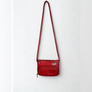 Elegant Red Crossbody Bag
